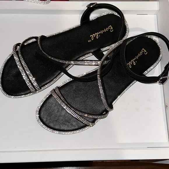 Glitter Sandals - Picture 2 of 3